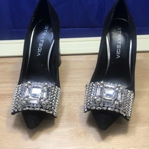 Vero Cucio heels black diamond Strategia